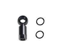 YAOGUI Adaptador de línea de freno de aleación de aluminio, disco de aceite de alta resistencia para componentes de ciclismo, línea de fácil instalación