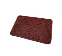 YAOGUI Alfombrilla de baño de alta calidad, 40 x 60 cm, antideslizante, lavable a máquina, para decoración de bañera, secado rápido, microfibra