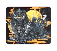 YAOGUI Alfombrilla para mouse de Esports Game Qingsui 3 temáticas, almohadilla profesional de 4 mm de grosor, alfombrilla de goma para juegos, alfombrilla de escritorio grande de goma