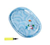 YAOGUI Almohadilla de refrigeración gruesa de PVC para mascotas con inflador para interiores y exteriores, alfombrilla de agua para perros pequeños y gatos, almohadilla de alivio de calor para