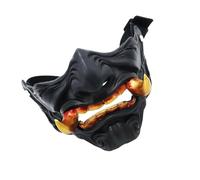 YAOGUI Animes Cosplays Oni - Cubierta facial con diseño ventilado, propiedad teatral rápidamente ajustable para festivales y eventos temáticos, accesorios de disfraces de eventos