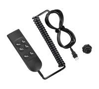 YAOGUI Controlador manual de sofá eléctrico, 6 botones, 5 pines, interruptores de mano, controlador eléctrico reclinable para silla elevadora, botón de elevación