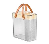 YAOGUI Cubo de filtro de té, cubo de basura de separación seca y húmeda, contenedor de basura, cubo de basura de té, cubo de filtro de té fácil de usar, construcción portátil, diseño fácil de limpiar