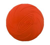 YAOGUI Disco de perro resistente a las mordidas para entrenamiento al aire libre, juego interactivo, superficies antideslizantes de goma suave, juguete para buscar al aire libre para perro