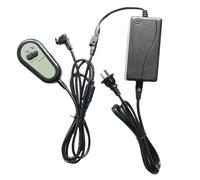 YAOGUI Interruptores de control reclinable de fácil transporte, 2 posiciones ajustables, 12 32 V, controlador de sofá motorizado, fácil instalación para hogares, silla elevadora, reemplazo de control