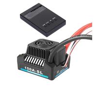 YAOGUI Modelo de control remoto sin sensores sin escobillas 120A/150A para programación de juguetes de coche, accesorios de repuesto para coche, controlador de velocidad eléctrico para motor sin