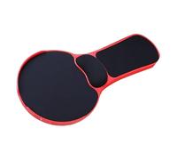 YAOGUI Reposabrazos giratorio de 180 grados con soporte de metal, protector anticaídas, cojín de muñeca desmontable para mesa y silla, reposabrazos ergonómico