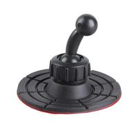 YAOGUI Soporte adhesivo para teléfono de 17 mm, ajustable, para salpicadero de coche, oficina, escritorio, estabilidad, adaptador de bola