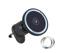 YAOGUI Soporte de montaje para coche, rotación de 360 grados, antideslizante, ajustable, soporte para salpicadero de parabrisas para teléfono, navegación, viajes, uso en coche