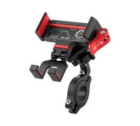 YAOGUI Soporte de teléfono ajustable para bicicleta de montaña, soporte de teléfono para scooter, soporte para manillar de motocicleta