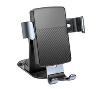 YAOGUI Soporte de teléfono para coche con gravedades, antideslizante y firme acolchado de silicona para varios teléfonos inteligentes, aptas para viajes