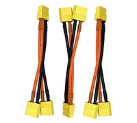 Yaohappy 3 piezas XT60 paralelo conector de batería cable de extensión Y divisor para DJI Phantom RC Mode helicóptero cuadricóptero