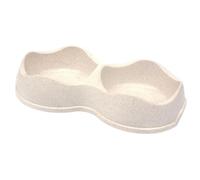 YAOHY Comedero para Reptiles Dividido Integrado Plato De Comida Reptiles Bandeja De Agua para Hámsteres Multifuncional De Comedero para Reptiles(Azul)