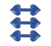 YAOHY Marcapaginas Magnetico En Forma De Corazón Simplificados Punto De Libro De Cuero Para Leer Campus Estudiante De Lectura De Marca Paginas Libros Personalizados(Azul)