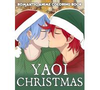 Yaoi Anime Christmas: Manga Couple Coloring Pages featuring Sweet Winter Dates, Festive Lights, and Adorable Holiday Moments for Teens & Adults to Enjoy