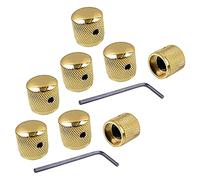 yaojie 8 Piezas Tono de Volumen de Metal Tono de Perillas de Control de Velocidad de Guitarra Tornillos