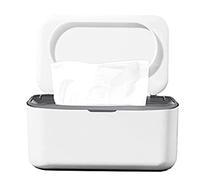 yaojie Dispensador de Toallitas HúMedas, Caja de Almacenamiento de Servilletas para BebéS, Contenedor, Caja de PañUelos HúMedos de para el Hogar, la Oficina (Gris)