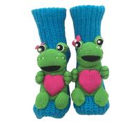 YAOJIWANG 3D Knit Animal Socks, New Novelty Floor Sock for Christmas, Cute Novelty Animal Socks, Double Layer Hand Crochet Knit Sock, Designs for Men & Women Calcetines Divertidos Mujer