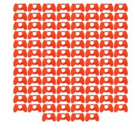 Yaoliucp Cazas de Pollo para el Equipo de Cultivo de Gafas contra Las gallinas para Pollos 100 Piezas Rojo, Gafas de Pollo