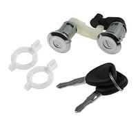 YAOPEI Kit de Cilindro de Cerradura de Puerta + 2 llaves para Clio Megane Scenic Clio Thalia 7701468981