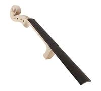 yaoqijie 1 pieza de cuello y diapasón de violín blanco sin terminar/diapasón de tamaño completo 4/4 cabeza de violín sin barnizar lasting