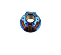 yaoqijie 1 tuerca de aleación TC4 M5 M6 M8 M10 M12 M14, paso 0,8/1,0/1,25/1,5 mm, brida trasera elegante for bicicleta, motocicleta y coche lasting