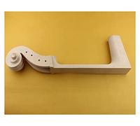 yaoqijie 1 Uds. De cuello de violonchelo blanco de arce tallado a mano for estudiantes, tamaño 4/4, piezas de violonchelo lasting
