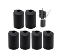 yaoqijie 10-50 pares de calcetines de silicona K2, funda de silicona for hotend K2, funda aislante térmica for bloque calefactor lasting(30pcs)