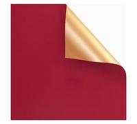 yaoqijie 20 piezas de papel de regalo de flores de rosas doradas de doble cara, papel de regalo impermeable for flores, tienda de flores, papel dorado for envolver regalos Diy lasting ( Color : 20pcs