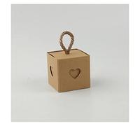 yaoqijie 50 unids en blanco kraft papel caramelo caja de regalo cajas de regalo Bricolaje Packaging Box Party favores Favores de cumpleaños Navidad Decoración de la boda lasting ( Color : Style 1 , Si