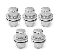 yaoqijie acero inoxidable tuerca tapa compatible con Land Rover Discovery 3 4 Range Rover L322 Sport 2004 2005 2006 2007 2008 2009 Rrd500290 lasting (Nombre del color: 10 piezas)