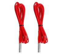 yaoqijie Calentador de cartucho de 1 m, 12 V/24 V, 40 W, 50 W, cable Reprap de 6 x 20 mm, piezas de extrusora de 12 V, 24 V y 40 W for impresoras 3D. lasting(40W 2Pcs,12V)