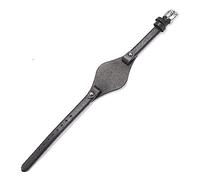 yaoqijie Correa de reloj de piel auténtica for mujer, pulsera pequeña suave de 8mm, Compatible con correa de reloj Fossil, llegada de repuesto lasting(schwarz)