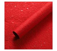 yaoqijie De papel arrugado rojo de malla, papel artístico con textura de piedra, papel for envolver flores, papel for envolver regalos de ramo de flores for festivales lasting ( Color : C 60x60cm )