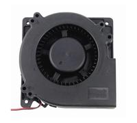 yaoqijie Doble bola DC5V 12V 24V 48V 120MM 120X120X32MM 12032 ventilador de gran volumen de aire barbacoa parrilla turbo ventilador de refrigeración lasting(12V 2-WIRE_FIXED COLOR)