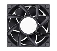 Yaoqijie EC ventilador axial 60mm 80mm 90mm 120mm doble bola sin escobillas PC enfriador AC 110V 120V 220V 230V 240V 12025 8025 caso del ordenador ventilador lasting(EC12025 DUAL BALL_NO RGB)