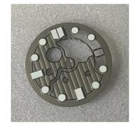 yaoqijie Esfera de Reloj Hueca de 28,5 mm, Accesorios de Reloj Luminosos Verdes, Caras de Reloj for Movimiento NH35/NH36 con posición de Las 3 en Punto Lasting(Grau)