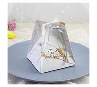 yaoqijie Favor de boda portátil y caja de regalo Cajas de caramelo de chocolate bolsa de papel Packaging Ducha Decoración de la fiesta de cumpleaños lasting ( Color : 1 , Size : 8.5 X 8.5 X 8.5CM_50 P