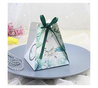 yaoqijie Favor de boda portátil y caja de regalo Cajas de caramelo de chocolate bolsa de papel Packaging Ducha Decoración de la fiesta de cumpleaños lasting ( Color : 5 , Size : 8.5 X 8.5 X 8.5CM_100