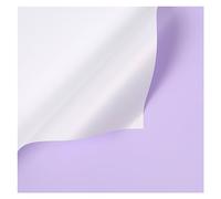 yaoqijie Papel for envolver flores de 20 cuentas, papel for envolver flores impermeable de dos colores de doble cara, suministros for ramo de floristería, manualidades DIY lasting ( Color : Cream Purp