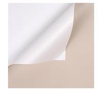 yaoqijie Papel for envolver flores de 20 cuentas, papel for envolver flores impermeable de dos colores de doble cara, suministros for ramo de floristería, manualidades DIY lasting ( Color : Skin pink-