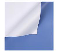 yaoqijie Papel for envolver flores de 20 cuentas, papel for envolver flores impermeable de dos colores de doble cara, suministros for ramo de floristería, manualidades DIY lasting ( Color : Blue-white