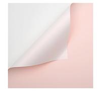 yaoqijie Papel for envolver flores de 20 cuentas, papel for envolver flores impermeable de dos colores de doble cara, suministros for ramo de floristería, manualidades DIY lasting ( Color : Cherry pin