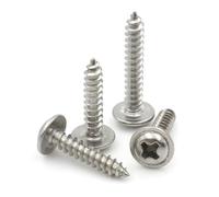 yaoqijie Tornillos autorroscantes de cabeza Phillips con arandela, acero inoxidable 304, 10 a 100 piezas, M1.4, .7, M2, .3, .6, M3, .5 y M4 lasting(8mm,M2.3x50pcs)