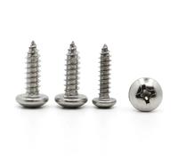 yaoqijie Tornillos autorroscantes de cabeza Phillips de acero inoxidable 304 PA M1 M1.2 M1.4 M1.7 M2 M2.3 M2.6 M3 M3.5 M4 M5 M6 lasting(8mm,M3 20pcs)