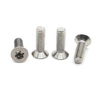 yaoqijie Tornillos de cabeza plana avellanada acero inoxidable 304 GB2673 A2-70, 5-50 unidades, M1.4, .6, M2, .5, M3, M4, M5, M6, M8 lasting(10mm,M3 20pcs)
