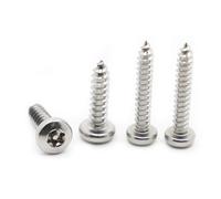 yaoqijie Tornillos de lóbulo de acero inoxidable, M2.9, M3.5, M3.9, M4.2, M4.8, cabeza redonda, de seguridad, for madera, 10/20 unidades lasting(13mm,M3.5 20pcs)