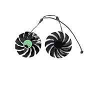 yaoqijie Ventilador de refrigeración 4 pines 88MM T129215SU PLD09210S12HH for tarjetas gráficas 1050, 1060, 1070, 960, RX 470, 480, 570 y 580 lasting(Black 2-Fan T12)