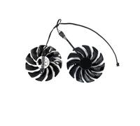 yaoqijie Ventilador de refrigeración 4 pines 88MM T129215SU PLD09210S12HH for tarjetas gráficas 1050, 1060, 1070, 960, RX 470, 480, 570 y 580 lasting(Black 2-Fan PLD)