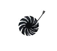 yaoqijie Ventilador de refrigeración 4 pines 88MM T129215SU PLD09210S12HH for tarjetas gráficas 1050, 1060, 1070, 960, RX 470, 480, 570 y 580 lasting(Black 1-Fan T12)